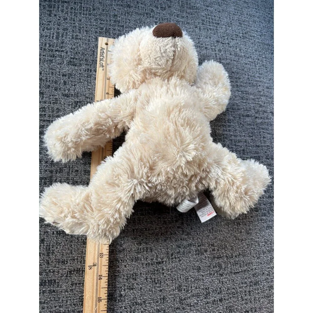 Gund‎ Philbin Teddy Bear Cream Shaggy Plush Stuffed Animal 13 inch 6047531